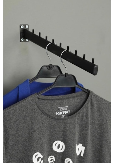 Aferafsistemleri Duvara Monte Düz-Eğimli Baston, Duvara Monte Elbise Askılığı