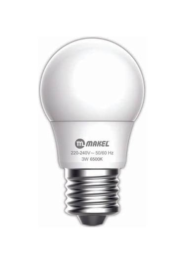 Makel 3W Led Ampul 6500K Makel E27 Beyaz Işık