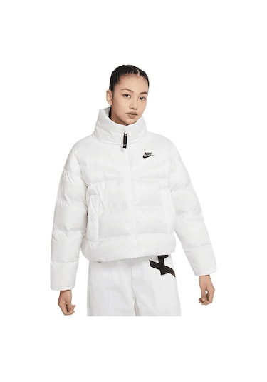 Nike Sportswear Down Fill Therma Fit City Series Full Zip Kadın Bol Kesim Kaz Tüyü Spor Ceket Beyaz Beyaz Nike Sportswear Down Fill Therma Fit City Series Full Zip Kadın Bol Kesim Kaz Tüyü Spor Ceket Beyaz Beyaz