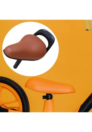 Suntek Çocuklar Denge Bisikleti Sele Su Geçirmez Koltuk Minderi Kahverengi