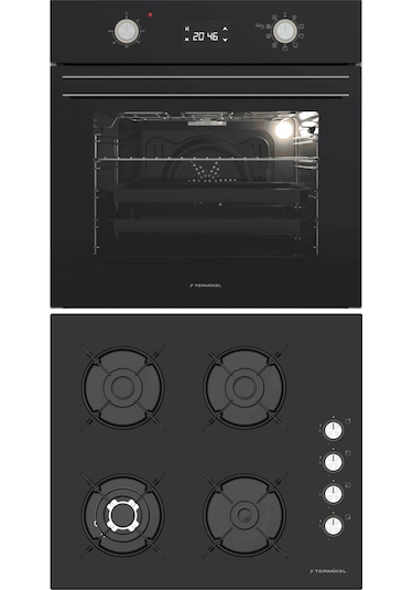 Termikel BO O6555C DB + BH P6194C B Ankastre Set