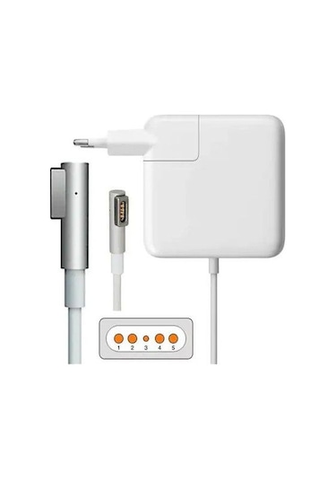 Apple Uyumlu MacBook 18.5V 4.6A 85W MagSafe 1 Notebook Şarj Adaptörü
