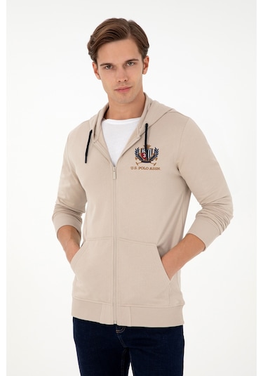 U.s. Polo Assn. Erkek Taş Hırka Örme 50293649-vr049 Taş