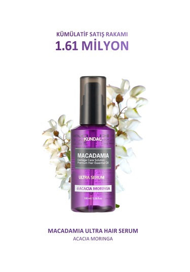 Kundal Macadamia Acacia Moringa Ultra Hair Serum 100 ML