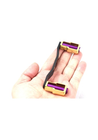 Tenfowee Kuruşak Makinesi Kolu Karbon Fiber 8x5mm İç Çap 10.5cm Mor Uyumlu Montajlı Olta Aksesuarı