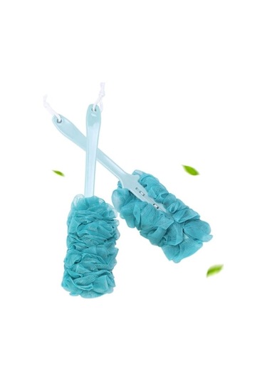 /hh/duş Çiçeği Sırt Fırçası, Uzun Saplı, Erkek Ve Kadın Mavi - Mükemmel