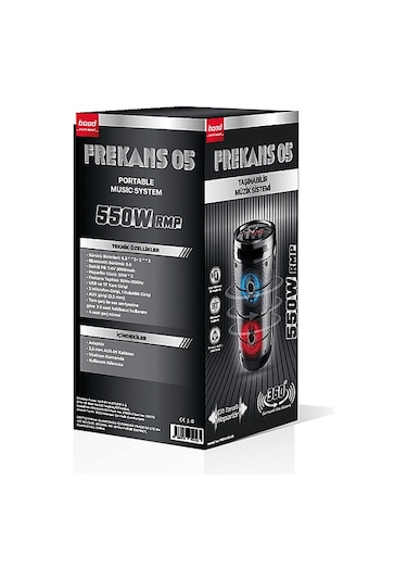Bood Frekans 05 Bluetooth Hifi Hoparlör