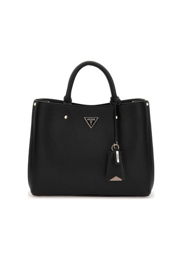 Kadın Yapılandırılmış El Çantası - Siyah Siyah