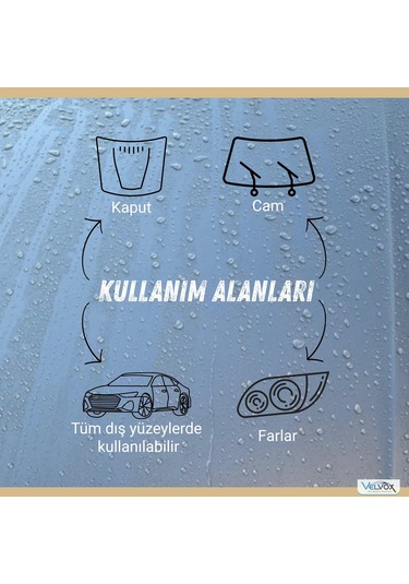 Velvox Seramik Katkılı Hızlı Cila 500 ml | Yüksek Parlaklık, Su İtici Koruma, Çizik Kapatıcı Oto Cila