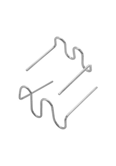 Xurunkeji Sıcak Zımba Plastik Tamiri İçin 1000 Adet Zımba Teli Dalga Zımba Teli Tampon Gövde Tamirleri 0,8-0,6 Mm S Dalga Zımba Teli