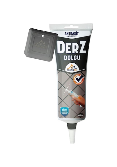 Fayans Arası Antrasit Hazır Derz Dolgu 400 Gr Antrasit