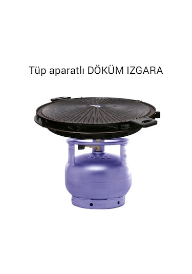 Yaramış 14 Parça Demir Döküm Tüplü ve Kömürlü Mangal