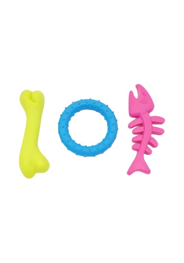 Kauçuk Çiğneme Kemik Köpek Oyuncak 12 Cm