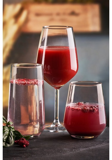 Paşabahçe Allegra Su Meşrubat Bardak Takımı - Su Bardağı Seti 18