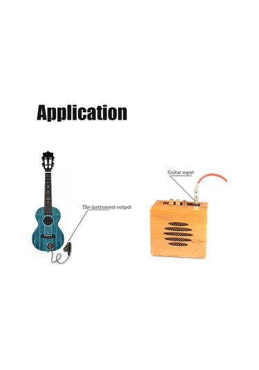 Yaozixa Ad-35 Akustik Enstrümanlar İçin Basit Kurulumlu, Ses Kontrolü İle Piezo Mikrofon Pickup Gitar, Ukulele, Keman, Banjo Vb.