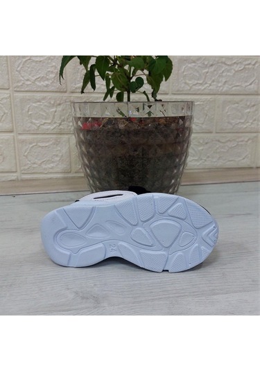 M.p One 3127 Işıklı Fuspetli Bebe Spor Ayakkabı Siyah - Kırmızı