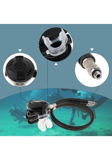 Suntek İkinci Kademe Scuba Dalış Regülatörü Ağızlıklı