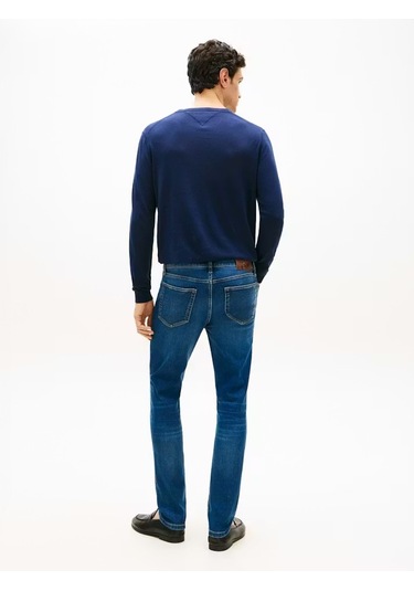Tommy Hilfiger Mw0mw43142 Wcc Slim Bleecker Erkek Denim Pantolon Mavi
