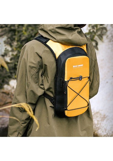 West Bıkıng Yp0707378 Bisiklet, Dağcılık İçin Yürüyüş Sıvı Alım Sırt Çantası Su Torbası Taşıyıcı Turuncu