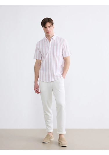 Lc Waikiki Ekru Slim Fit Erkek Pantolon
