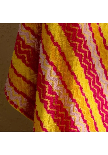 Soft Tinto Yüz Havlusu - Renkli - 50x90 Cm Çok Renkli