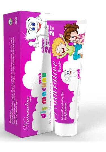 Naturalive Doğal Çocuk Diş Macunu  75 ML