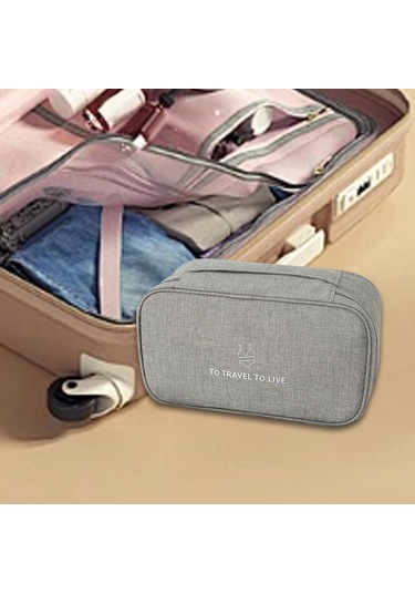 Suntek Sutyen Külot İç Organizatör Kılıfı Bagaj Gri