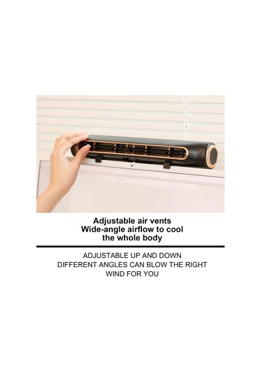 Usb Fan Bilgisayar Ekran Ventilador Şarj Edilebilir Pil Masası Fan Klipi Ekranda Ve Masa Masaüstü Ayakta