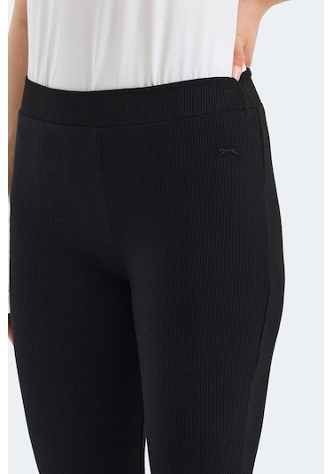 Slazenger Knoxy 2 Li Set Kadın Eşofman Altı Siyah - Koyu Gri
