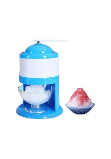 Willowhaven Mavi Manuel Buz Kıyıcı: Dondurma Ve Smoothie Makinesi, Pratik Mutfak Aleti