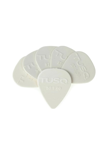 Graphtech Pqp-0100-w6 Tusq Standard Guitar Picks - Bright Tone 1.0mm 6 Lı Pena