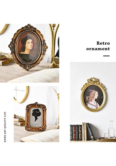 Sones Retro Taklit Ahşap Ev Dekor Fotoğraf Çerçeveleri, Özellikler: Kare-6 İnç