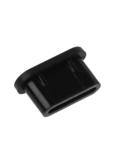 Siyah 5 Adet Tip-c Toz Fişi Usb Şarj Portu Koruyucu Silikon Kapak Samsung Uyumlu Huawei Akıllı Telefon Aksesuarları