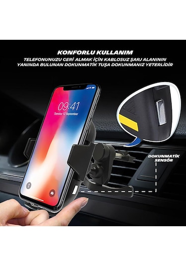 Michelin MC33368 Wireless Telefon Şarj Cihazı ve Dokunmatik Akıll