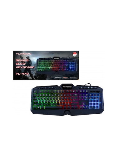 Platoon PL-479 Kablolu RGB Oyuncu Klavye