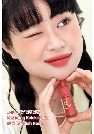 Perıpera Ink Airy Velvet 32 Reddish Rose 32 Reddish Rose