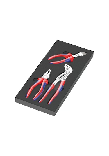 Wera 9780 Knipex Kombine Pense, Yan Keski, Cobra Fort Pense Seti