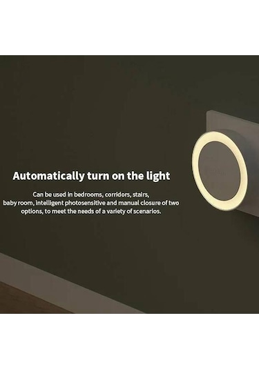 Xıaomı Yeelight Led Gece Lambası İnsan Vücudu Işık Sensörü İle Acil Durum Lambası Akıllı Kapalı Yatak Odası Aydınlatması İçin Us Plug Diğer