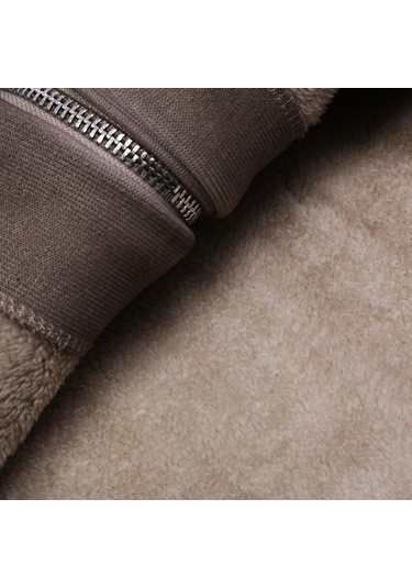 Novahub Kadın Vintage Melek Baskı Kapüşonlu Zip Up Uzun Kollu Cep Kazak Kırmızı Sonbahar/kış Kırmızı