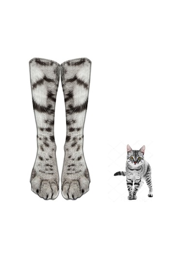 Gajeena 3d Hayvan Ayak İzi Çorapları - Kedi Köpek Kaplan Kuş Dinozor Desenli, Unisex, Canlı Renkli, Gerçekçi Ve Eğlenceli Etki, 40 Cm Uzunluk Koyu Kahverengi Gajeena 3d Hayvan Ayak İzi Çorapları - Kedi Köpek Kaplan Kuş Dinozor Desenli, Unisex, Canlı Renkli, Gerçekçi Ve Eğlenceli Etki, 40 Cm Uzunluk Koyu Kahverengi