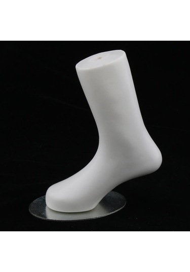 Homyl Çeşitli Ayak Manken Kukla Kalıp Sandal Ayakkabı 115mm Beyaz