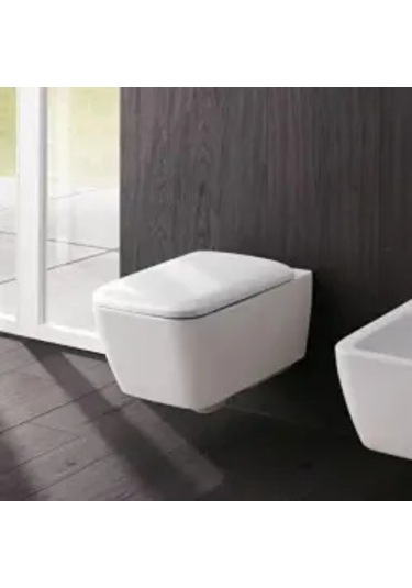 Geberit 501.671.00.1 İcon Square Rimfree Asma Klozet Ve Kapağı