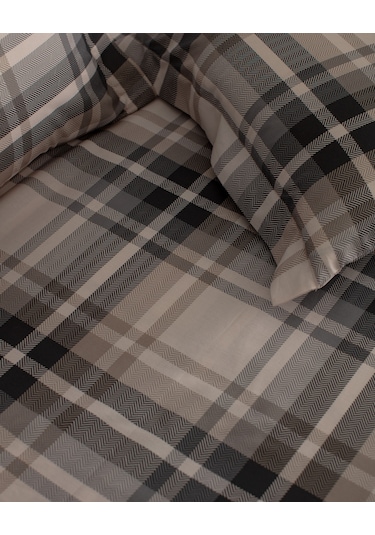 Madame Coco Beth Tek Kişilik Wellsoft Comforter Set - Antrasit Gri