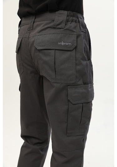 Uniprom Tokyo Model Outdoor Taktical Pantolon, Taktik Pantolon, Ripstop Kumaş Gri