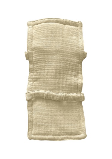 Pamuk Muslin Bebek Emzirme Yastığı Ter Emici Kol Yastığı Bej