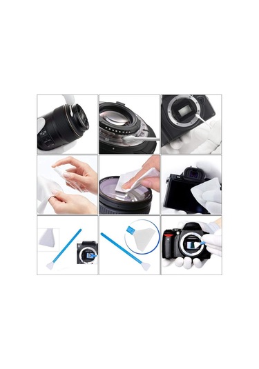 Kamera Temizleme Kiti Hava Üfleyici Temizleme Çubukları Temizleme Kalemi Telefon Dizüstü Temizlik Bezi