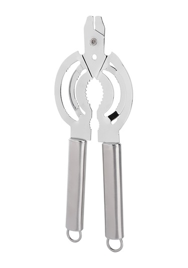 Kangvka Stainless Steel Çok Amaçlı Gıda Kavanoz Açıcı - Dişli Ağızlı, Kolay Kullanıma, Dayanıklı Mutfak Aracı Diğer