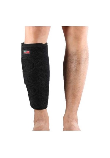 Flybuy Baldır Koruyucu Atel, Kaymaz Baldır Sarma, Siyah Kılıf Baldır Desteği Siyah