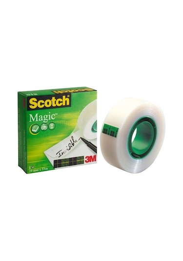 Scotch 3M Görünmez Bant -  19Mmx33M