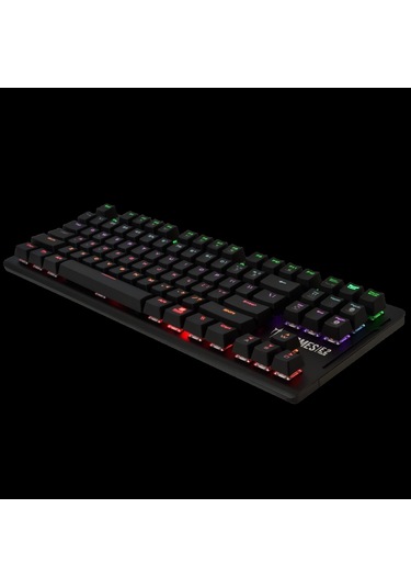 Gamdıas Hermes-e2, Usb Kablolu, İngilizce, Mekanik Switch, 7 Renk, Gaming Klavye